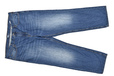 Old Navy Loose Fit Men Blue Jeans Size 42x34 Straight Leg Medium Wash Denim NEW