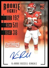 KeiVarae Russell Rookie AUTO 2016 Panini Contenders #188 Cincinnati Bengals