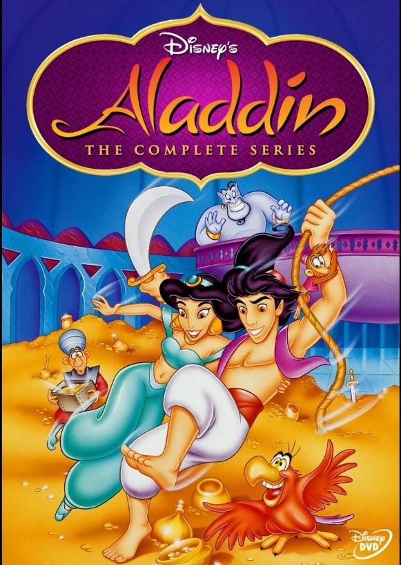 Aladdin 1994 Complete Animated Series + 3 Movies (86-Episodes)