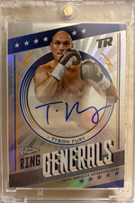Topps 2024 Topps Chrome Tyson Fury Ring Generals Auto #RGA-TF /120