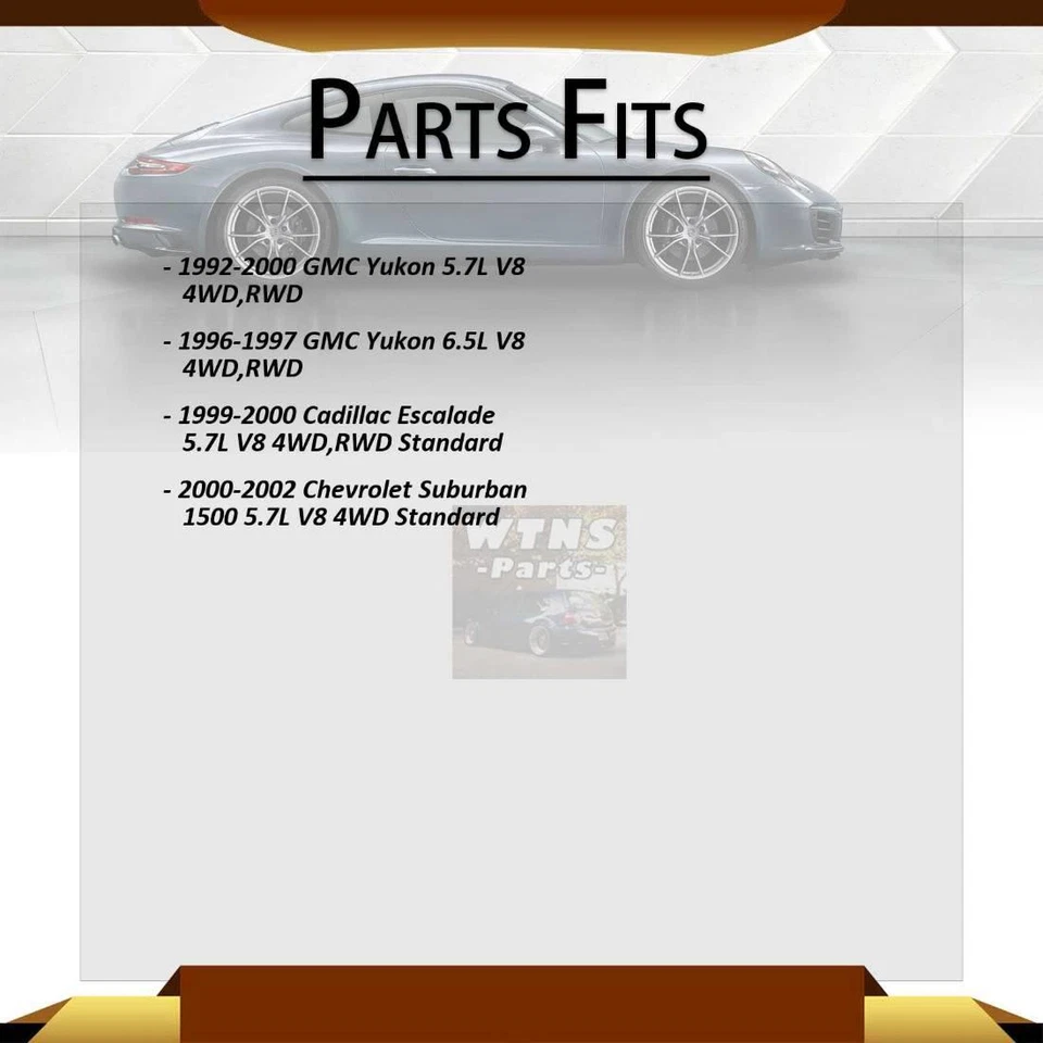 4x GMB U-Joints Front Rear Shaft All Joints For GMC Yukon 6.5L 4WD RWD 1996-1997 - Image 4 of 4