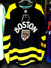 Adidas Primegreen NHL Jersey Boston Bruins 2023 NHL Winter Classic NWOT Size 52