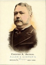 2006 Topps Allen & Ginter #326 Chester A. Arthur