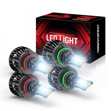 For Honda Accord Ex-r Sedan 4-door 2.3l 99-02 Led Headlight High Low Bulbs Kits