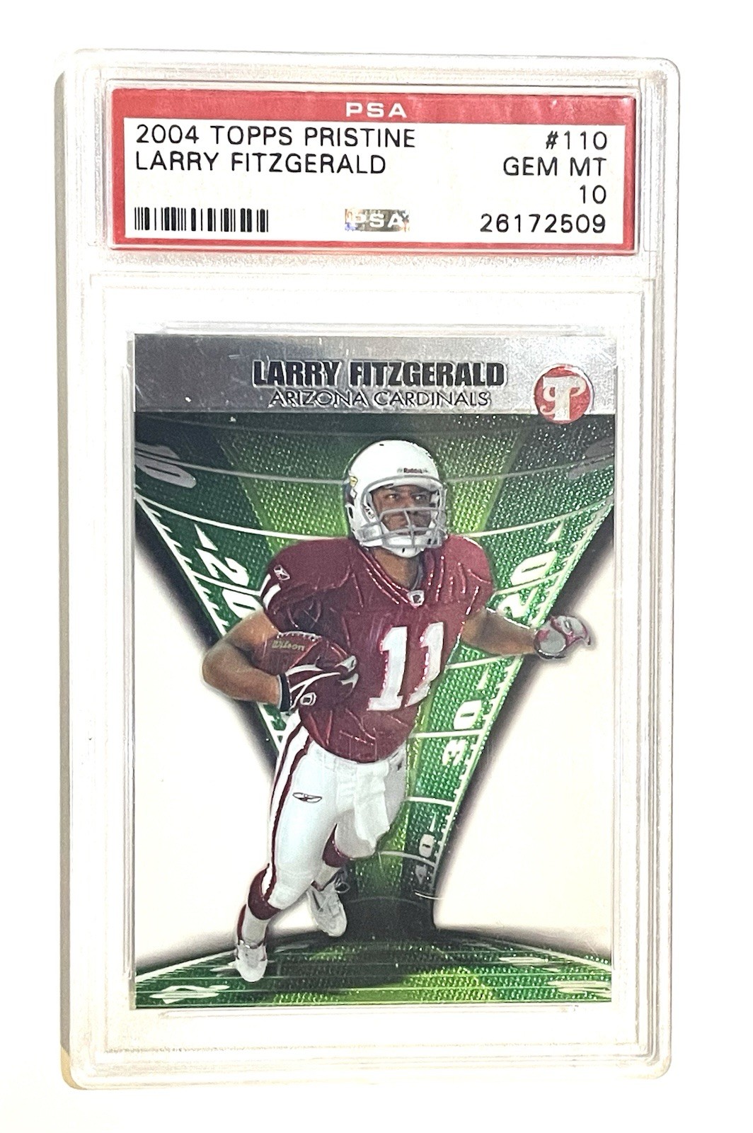 Larry Fitzgerald Topps Pristine #110 Base