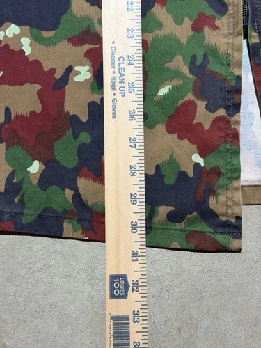 Vintage Swiss Army Jacket Mens Large Alpenflage Camo Combat Field Shirt M83 image 9