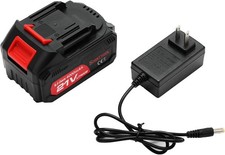 21v Lithium Battery - 4.0 Ah with Charger Adapter Led AH