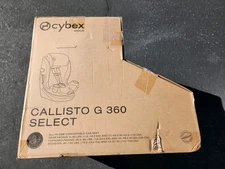 Cybex Callisto G 360 Select Rotating All-in-One Convertible Car Seat - Grey