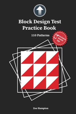 Block Design Test Practice Book IQ Test with Block Patterns BDT Preparation for 