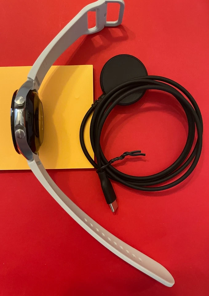 Samsung Galaxy Watch 3 SM-R850 41mm Mystic Silber Edelstahlgehäuse Guter Zustand - Bild 4 von 4