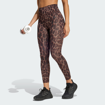 adidas WMNS Workout Leopard 7/8 Leggings Earth Strata KA6346 Japan