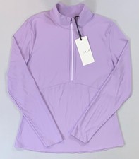Women's Calia Powermove UV Quarter Zip Long Sleeve Lavender Golf Shirt