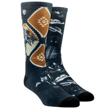 Ariat Southwest Rider Graphic 2-Pair Crew Socks AR3907-981