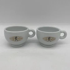 Set of 2 Miscela D'Oro 6 oz Porcelain Cups - ipa ITALY