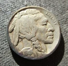 1919 5 CENTS "BUFFALO NICKEL" UNITED STATES OF AMERICA OF UNITED STATES