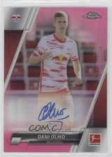 Dani Olmo Chrome Bundesliga 2021 Magenta Refractor /150 Auto