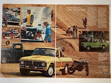 1976 Ford Truck Models Two Page Print Ad Courier F100 F150 1976 Ford Truck Models Two Page Print Ad Courier F100 F150