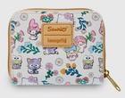 Loungefly Hello Kitty and Friends Floral💐Mini Zip Wallet With Chococat 🆕️