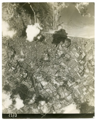 ORIGINAL WW2 RAF AERIAL RECON PHOTO ST HELIER JERSEY 542 SQN #5