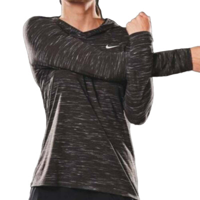 nike women's legend veneer ls hoodie