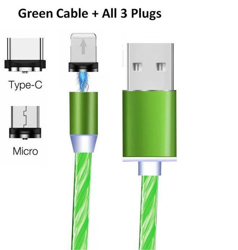 Magnet Magnet Handy Ladegerät Ladekabel Universal Bunt Streamer - Bild 21 von 21