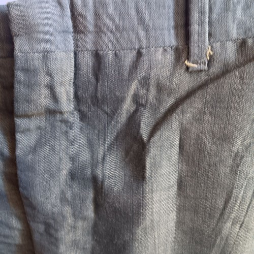 Vintage Mens Shorts 1970s 33 Waist IRRIDESCANT GREEN IVY LEAGUE Talon Zip - Picture 4 of 8
