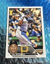 2023 Topps Baseball Cal Mitchell RC #313 Pittsburgh Pirates