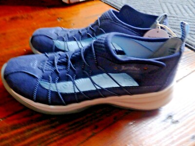 Jbu By Jambu Womens Free Spirit Encore Vegan Slip On Sneakers Blue