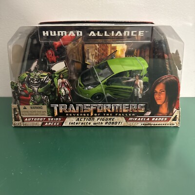 New Transformers Revenge Of The Fallen Human Alliance SKIDS-ARCEE-MIKAELA
