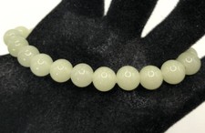 Glow In The Dark Round Gemstone Beads Elastic Bracelet 8mm