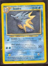 Pokemon SEADRA 48/111 Neo Genesis - - NEAR MINT