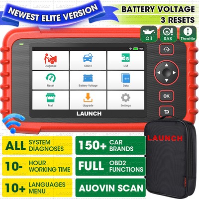 2025 Launch CRP123X Plus OBD2 Diagnosegerät Alle System + 3 Services Deutsch DE