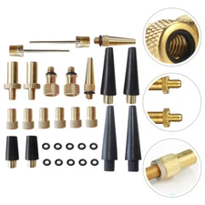 30 Pcs/set Valve Adapter Air Inflation Kit Needle and Nozzle