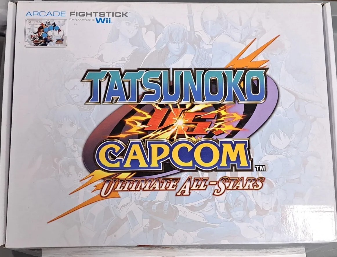 Tatsunoko vs Capcom Arcade Fight Stick and Game Complete in Box