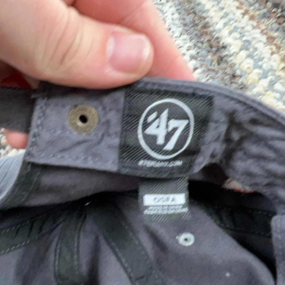 Gorra Atlanta Falcons Correa Trasera Gris Ajustable Béisbol Papá Sarga NFL Adulto Foto 4 de 4