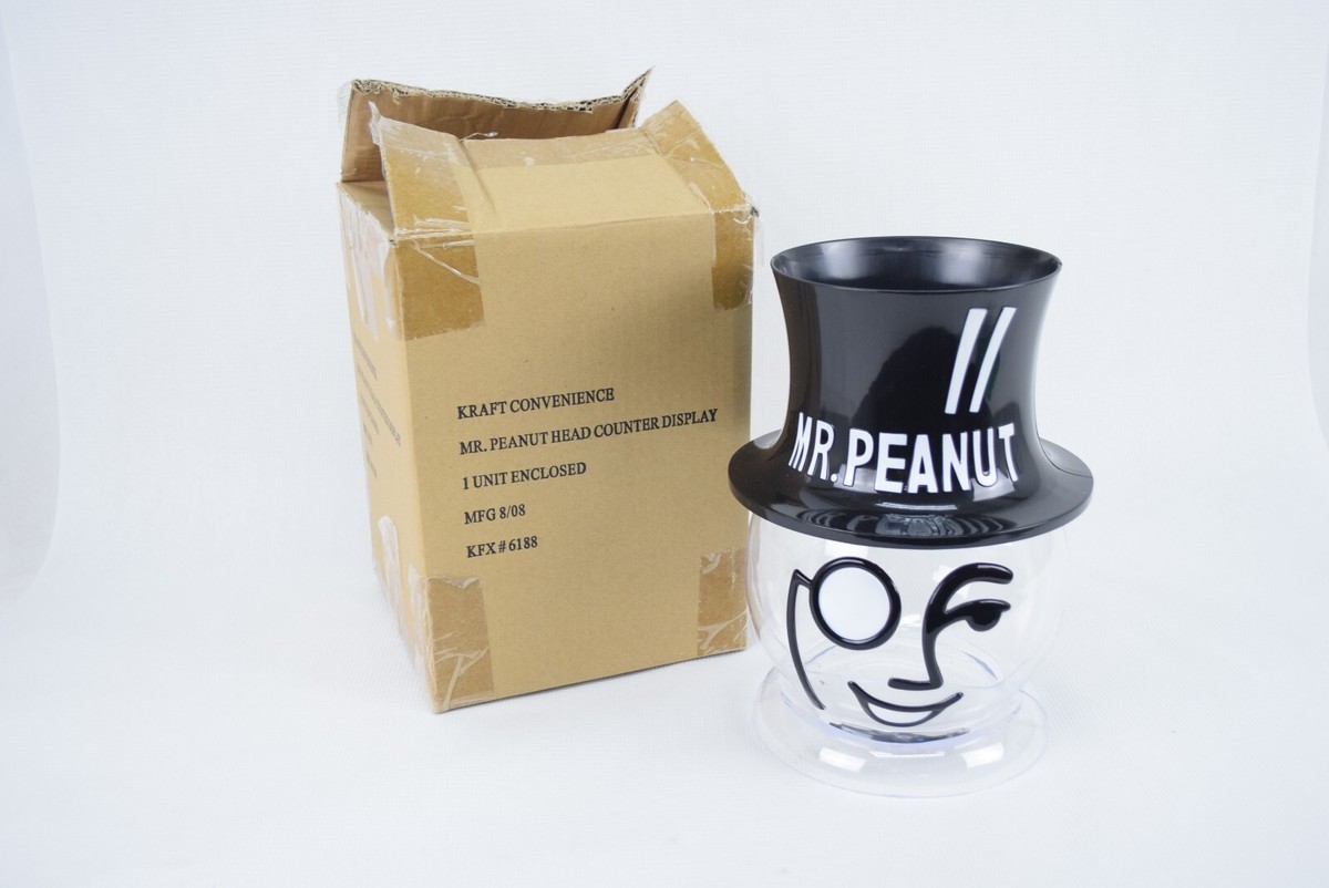 Mr. Peanut Head Counter Display Plastic Kraft 6188 | eBay