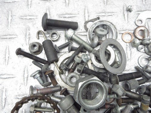 2009 09-12 Kawasaki ZX600 ZX6R Hardware Lot Nuts Bolts Screws Misc Etc OEM - Picture 14 of 19