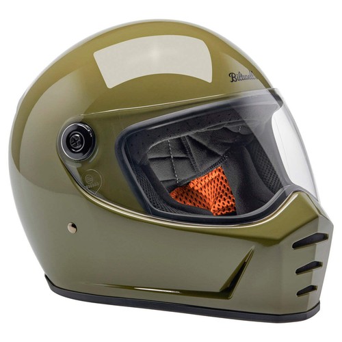 Lane Splitter ECE R22.06 Helmet - Gloss Olive Green - Foto 5 di 27