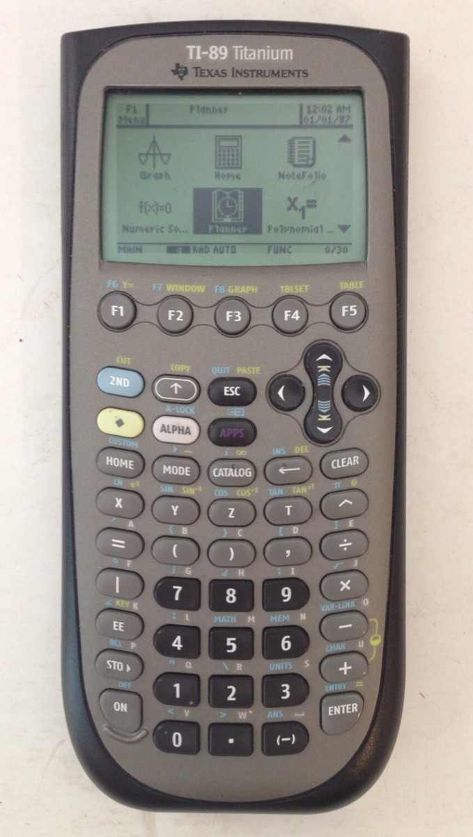 関数電卓 Texas Instruments Ti-89 Titanium Amazon.com : Texas Instrument Ti 89 Titanium Programmable