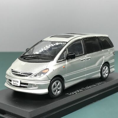Mini Car Toyota Estima Grey 1/43 Scale Box Display Diecast Vol 138