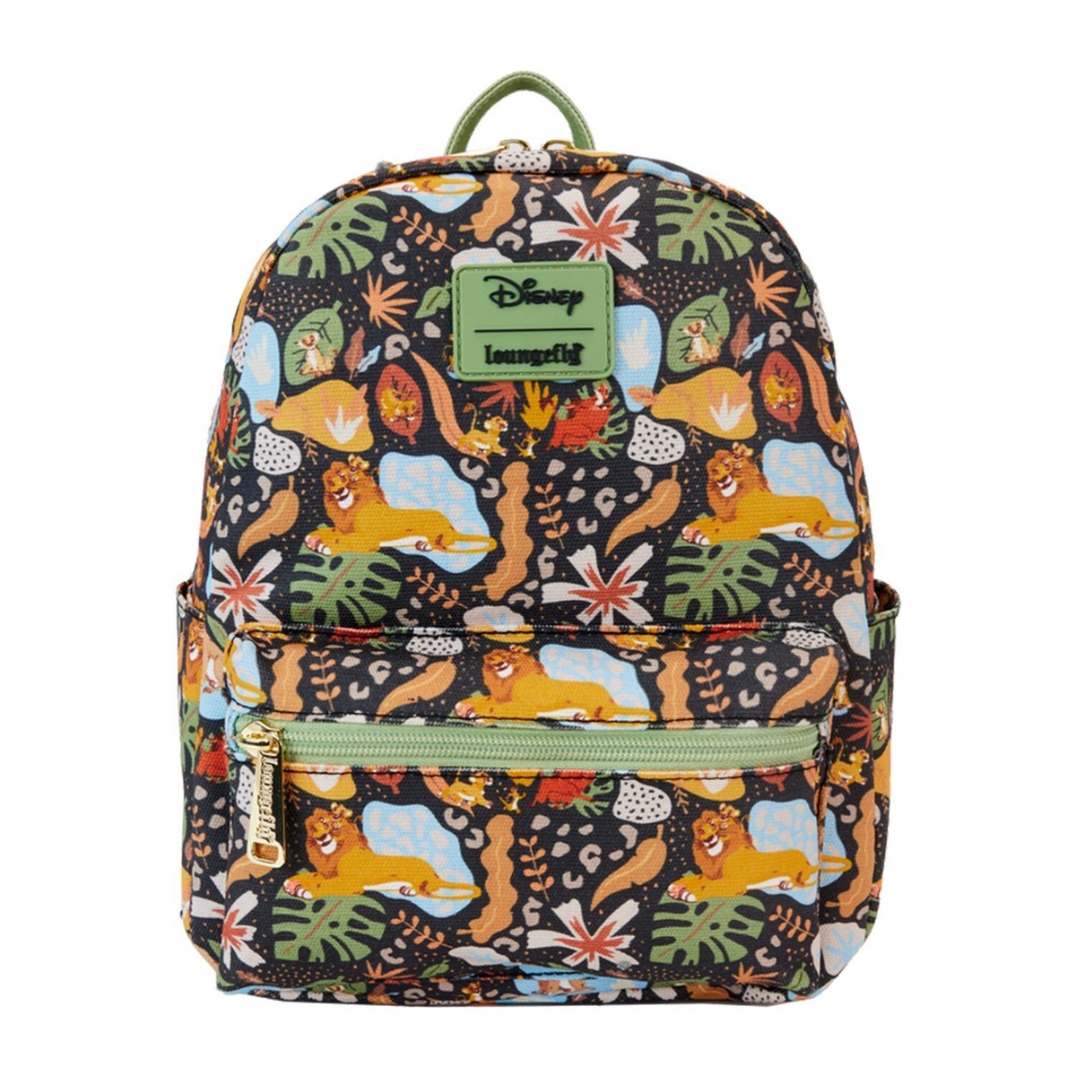 Loungefly Disney Lion King 30th Anniversary All-Over Print Canvas Mini Backpack Amazon.com | Loungefly Disney The Lion King 30th Anniversary  main image 2