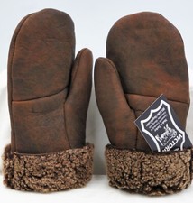 Guanti In Pelle D'agnello Grey - Patagonia Leather Rugs - Foto 9