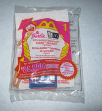 McDonald Happy Meal Toy - Barbie - Swimming Champion - Toy 1- Dated 2000
