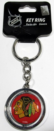 NCAA NHL NBA Spin Swivel Key Ring Pick Your Team - Picture 14 of 47
