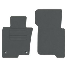 Velours Fußmatten für Mercedes X-Klasse 470 Bj. 2017 – 2020 VORNE NEU GRAU PREM
