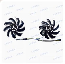 New For YESTON RX5500XT 5600XT Earth God Graphics Card Cooling Fan Parts