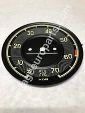 Tachometer Gauge Face Fits Mercedes Benz W121 190SL