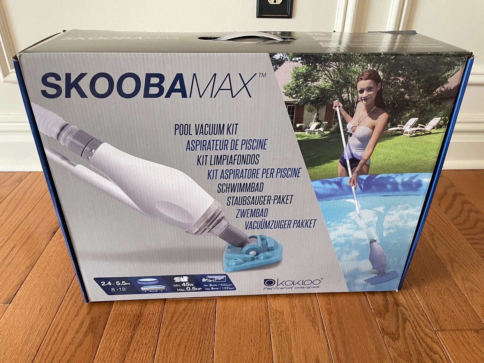 Kokido K563/18 Skooba Max Vac Above Ground Swimming Pool Vacuum Cleaner