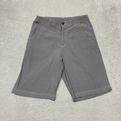 Lululemon Shorts Mens 30 Gray Commission Golf Cotton Blend Tech Actual  29x11 11