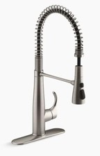Simplice Semi-professional sink faucet with three-function sprayhead K-22033-VS